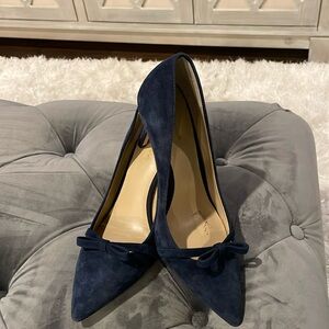 Ann Taylor suede stiletto size small